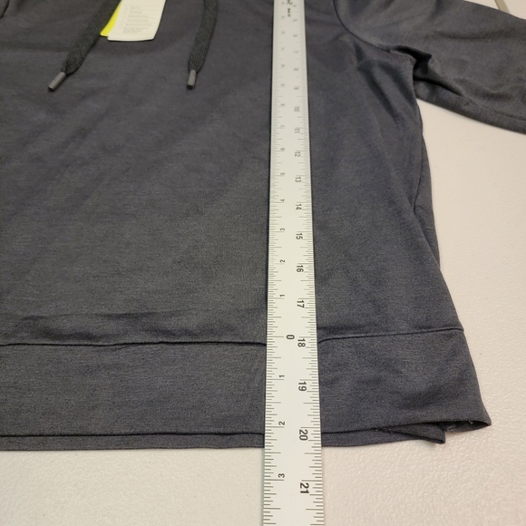 All in Motion Women's Size S Soft Stretch Hoodie Heathered Black UV Protection - Picture 4 of 6